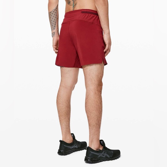 Lululemon Surge Short *Liner 6" Caliente
 Size Small LNC - Picture 4 of 7